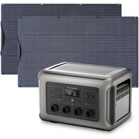 Home Battery Power Station LiFePO4 3168 Wh, Voice Control With 2Pcs 200W Flexible Monocrystalline Solar Panel For Home Backup Outdoor Allpowers R3500 Home Battery Power Station LiFePO4 3168 Wh, Voice Control With 2Pcs 200W Flexible Monocrystalline Solar Panel For Home Backup Outdoor Allpowers R3500 von ALLPOWERS