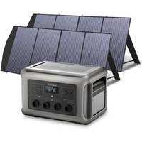 Home Battery Power Station LiFePO4 3168 Wh, Voice Control With 2Pcs 200W Solar Panel For Home Backup Outdoor Allpowers R3500 Home Battery Power Station LiFePO4 3168 Wh, Voice Control With 2Pcs 200W Solar Panel For Home Backup Outdoor Allpowers R3500 von ALLPOWERS