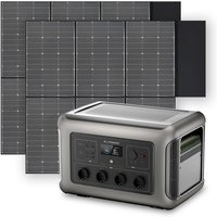 Home Battery Power Station LiFePO4 3168 Wh, Voice Control With 2Pcs 600W Solar Panel For Home Backup Outdoor Allpowers R3500 Home Battery Power Station LiFePO4 3168 Wh, Voice Control With 2Pcs 600W Solar Panel For Home Backup Outdoor Allpowers R3500 von ALLPOWERS