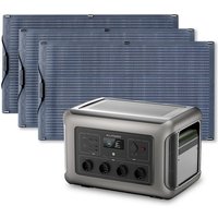 Home Battery Power Station LiFePO4 3168 Wh, Voice Control With 3Pcs 100W Flexible Monocrystalline Solar Panel For Home Backup Outdoor Allpowers R3500 Home Battery Power Station LiFePO4 3168 Wh, Voice Control With 3Pcs 100W Flexible Monocrystalline Solar Panel For Home Backup Outdoor Allpowers R3500 von ALLPOWERS
