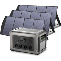 Home Battery Power Station LiFePO4 3168 Wh, Voice Control With 3Pcs 200W Solar Panel For Home Backup Outdoor Allpowers R3500 Home Battery Power Station LiFePO4 3168 Wh, Voice Control With 3Pcs 200W Solar Panel For Home Backup Outdoor Allpowers R3500 von ALLPOWERS