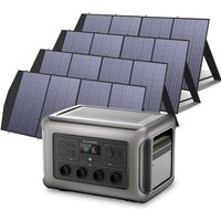 Home Battery Power Station LiFePO4 3168 Wh, Voice Control With 4Pcs 200W Solar Panel For Home Backup Outdoor Allpowers R3500 von ALLPOWERS