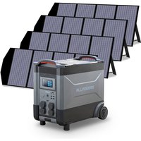 Home Battery Power Station LiFePO4 3600Wh, Voice Control With 4Pcs 140W Solar Panel For Home Backup Outdoor ALLPOWERS R4000 Home Battery Power Station LiFePO4 3600Wh, Voice Control With 4Pcs 140W Solar Panel For Home Backup Outdoor ALLPOWERS R4000 von ALLPOWERS
