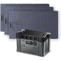 Power Station 1500Wh 2400W Solar Generator with 3Pcs 200W Flexible Monocrystalline Solar Panel for Emergency Outdoor Allpowers S2000 Pro Power Station 1500Wh 2400W Solar Generator with 3Pcs 200W Flexible Monocrystalline Solar Panel for Emergency Outdoor Allpowers S2000 Pro von ALLPOWERS