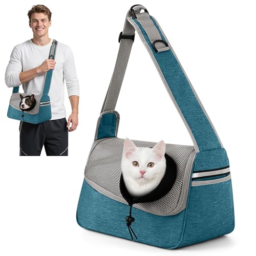 ALLSOPETS Hundetasche Tragetuch Hund Schultertasche Katzentragetasche Haustiere Tasche für Katzen und Hunde Geeignet für Haustiere innerhalb von 5 kg (Himmelblau) ALLSOPETS Hundetasche Tragetuch Hund Schultertasche Katzentragetasche Haustiere Tasche für Katzen und Hunde Geeignet für Haustiere innerhalb von 5 kg (Himmelblau) von ALLSOPETS