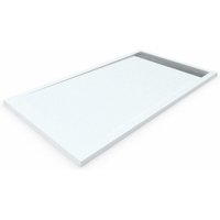 Duschwanne aus Harz mit premium Allstone Rahmen - Alle Größen - 6 Farben - Ventil und Geschenkgitter - Weiß Ral. 9003 70X110 cm Duschwanne aus Harz mit premium Allstone Rahmen - Alle Größen - 6 Farben - Ventil und Geschenkgitter - Weiß Ral. 9003 70X110 cm von ALLSTONE