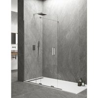 Keres 1+1 Walk-in duschwand ohne Unter- und Oberprofil Glas 8 mm 110 cm - Allstone Keres 1+1 Walk-in duschwand ohne Unter- und Oberprofil Glas 8 mm 110 cm - Allstone von ALLSTONE