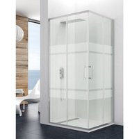 Allstone - titan 2+2 Duschkabine - Eckduschkabine 110x75 cm Siebdruck Allstone - titan 2+2 Duschkabine - Eckduschkabine 110x75 cm Siebdruck von ALLSTONE