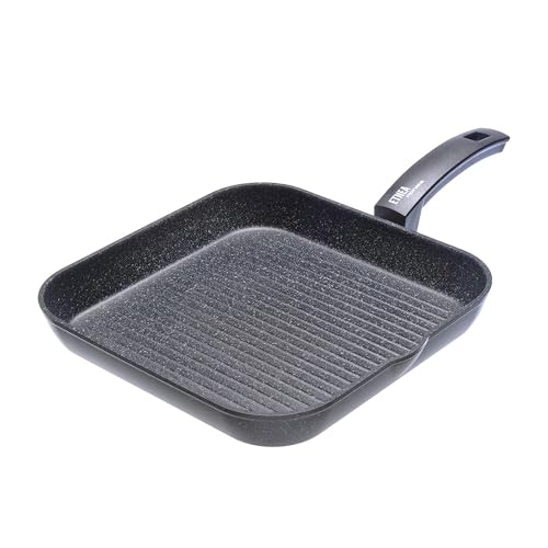 Moneta Etnea Grillpfanne 28x28cm, Aluminum, Schwarz, 28x28 cm von Moneta