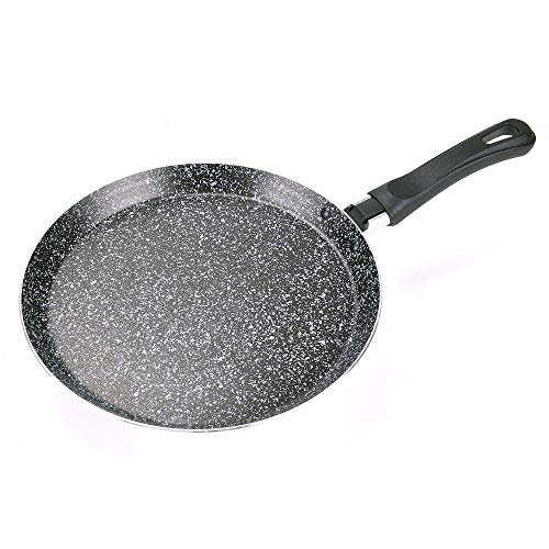 Alluflon Tradizione Italia Crêpe-Maker, Antihaft- und kratzfeste Schieferbeschichtung für Crêpes und Pfannkuchen, spülmaschinenfest, 22 cm von ALLUFLON