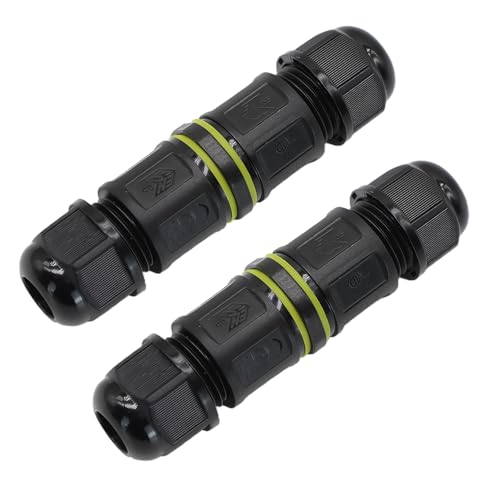 ALLY-MAGIC Kabelverbinder,Kabelverbinder Wasserdicht,Wasserdicht 3 Polig Kabel verbinder für Verbinden Sie Kabel im Haus, im Freien oder, erdkabel,Flammhemmendes E23-FSLJQ von ALLY-MAGIC