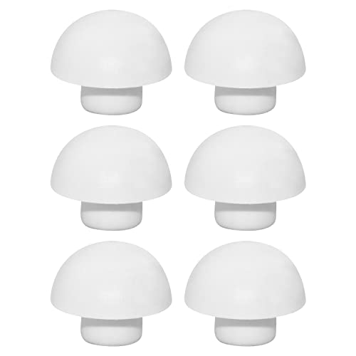 ALLY-MAGIC WC-Sitz Puffer Set Toilettensitz Stoßstange Geräuschdämpfung Stoßstangen Dichtung Toilettensitz Puffer Set Y6-MTGD (Weiß-1) von ALLY-MAGIC