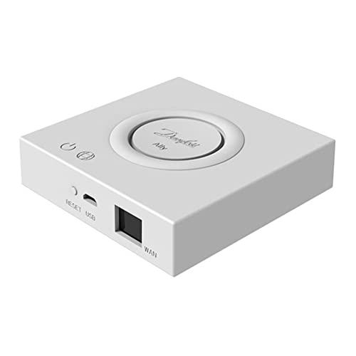 Danfoss 014G2400 Gateway Ally, AP, LAN, ZigBee für Danfoss Ally elektr. Thermostaten, Weiß von Danfoss