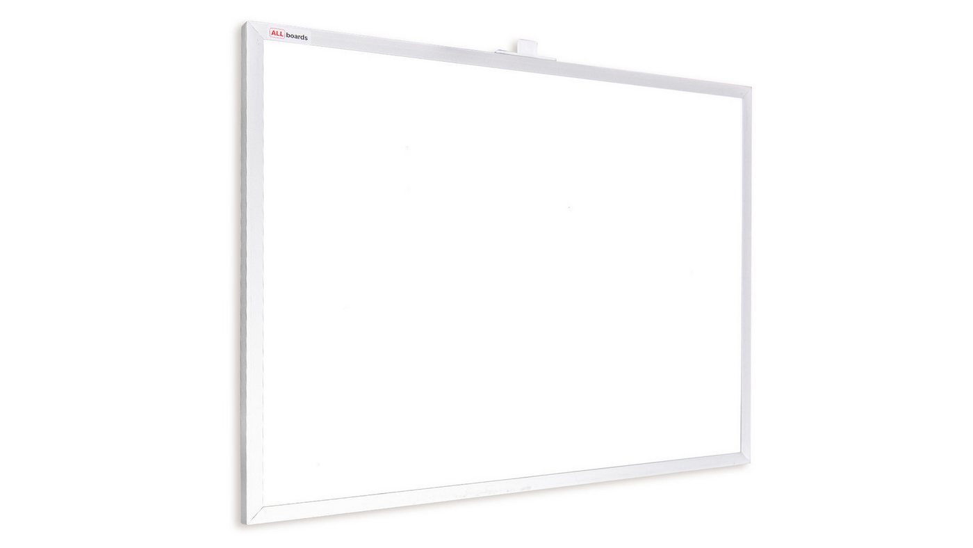 ALLboards Magnettafel Whiteboard Magnettafel Weiß Magnetisch A7 Aluminiumrahmen von ALLboards