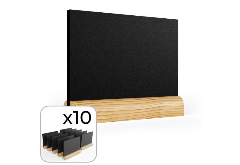 ALLboards Memoboard Tischaufsteller Kreide Mini doppelseitige Kleine Tafeln von ALLboards