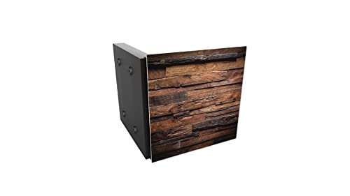 ALLboards Schlüsselkasten Schlüsselbox Dunkles Holz Glas Glasboard Magnettafel Memoboard - 30x30x4,7cm,50 Haken, Neodym-Magnete Schlüsselschrank ALLboards Schlüsselkasten Schlüsselbox Dunkles Holz Glas Glasboard Magnettafel Memoboard - 30x30x4,7cm,50 Haken, Neodym-Magnete Schlüsselschrank von ALLboards