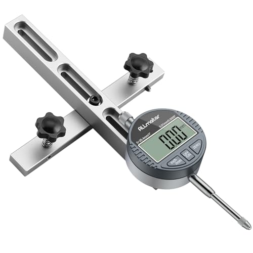 ALLmeter 0,01mm/0,005Fuß Digital Messuhr Digitalzähler Digitale Tischkreissägenlehre Design mit Breite eloxierte Aluminiumstange mehreren Rutschen hohe Präzision 1,9 cm Nutbreitenanpassung ALLmeter 0,01mm/0,005Fuß Digital Messuhr Digitalzähler Digitale Tischkreissägenlehre Design mit Breite eloxierte Aluminiumstange mehreren Rutschen hohe Präzision 1,9 cm Nutbreitenanpassung von ALLmeter