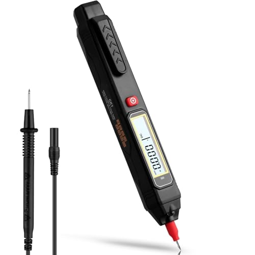 ALLmeter Spannungsprüfer Berührungslos, Digital Multimeter, zweipoligem Stifttyp, auto Bereichswahl, LCD-Display, NCV und 6000 Counts, für AC/DC-Spannung, Widerstand und mehr ALLmeter Spannungsprüfer Berührungslos, Digital Multimeter, zweipoligem Stifttyp, auto Bereichswahl, LCD-Display, NCV und 6000 Counts, für AC/DC-Spannung, Widerstand und mehr von ALLmeter