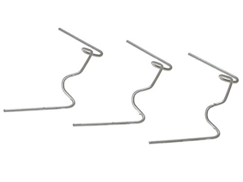 ALM Greenhouse Springwire Glazing Clips (Pack 50) - GH001, Silver von ALM