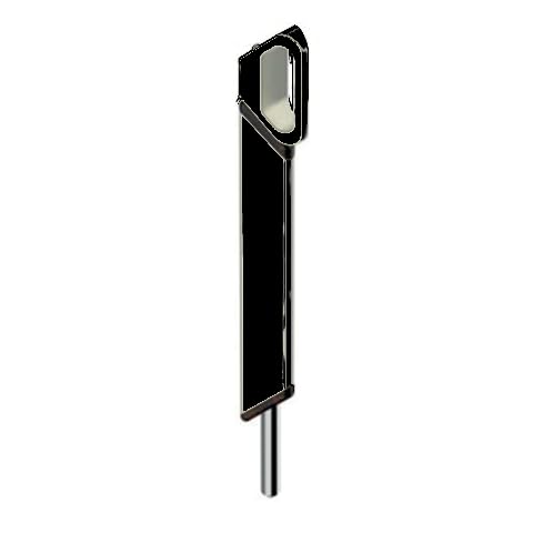 Türschloss VXV 300 mm RAL:9005 schwarz von ALMA COMPONENTES, S.L.