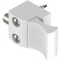 Automatische Blockierung alma für Schiebefenster - H.19mm - Ral 9010 Weiß - 9120-9010 von ALMA CARPETS