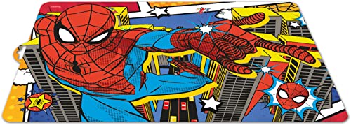 2451; Wiederverwendbare Spiderman-Tischsets, Maße: 43 x 29 cm; BPA-frei von ALMACENESADAN