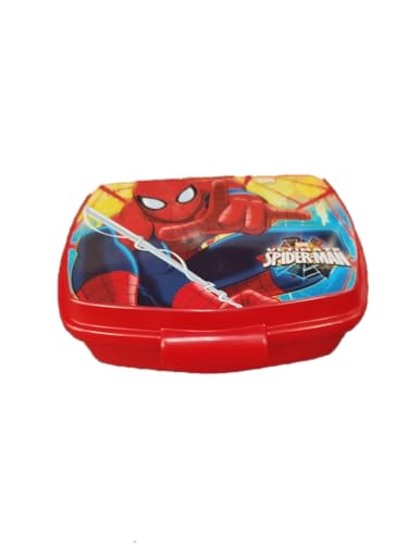 ALMACENESADAN, 0418 Sandwichmaker rechteckig mehrfarbig Marvel Spiderman, 15 x 10 x 5,5 cm von ALMACENESADAN