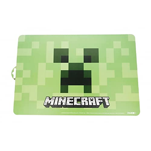 ALMACENESADAN, 4966 Tischset Mine Craft; Maße 43 x 29 cm, ideal für Zuhause und für die Schule; wiederverwendbar, BPA-frei von ALMACENESADAN