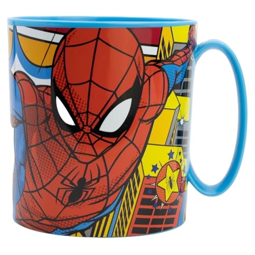 ALMACENESADAN, 5074 Becher mikrowellengeeignet, Fassungsvermögen 390 ml, wiederverwendbar, (Spider Midnight) von ALMACENESADAN