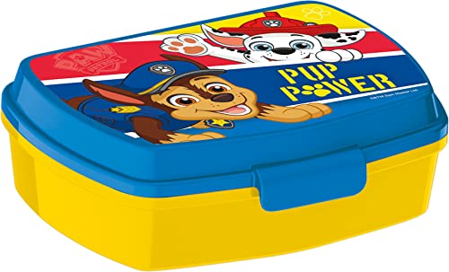 ALMACENESADAN; 5463; Schulanfang und Geschenk; bestehend aus rechteckiger Sandwich-Toaster, mehrfarbig, wiederverwendbares Produkt, BPA-frei (Patrouille) von ALMACENESADAN
