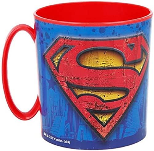 ALMACENESADAN 2113; Superman Mikrowellengeeignet; 350 ml; nicht spülmaschinenfest; Produkt aus wiederverwendbarem Kunststoff; BPA-frei von ALMACENESADAN