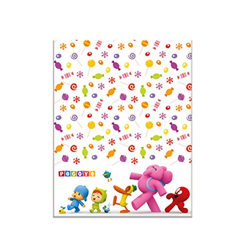 ALMACENESADAN 2340; Tischdecke Fiesta Pocoyo; Produkt aus Kunststoff; BPA-frei; Maße 120 x 180 cm von ALMACENESADAN