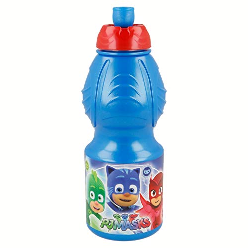 ALMACENESADAN 2652; Pj Masks; Fassungsvermögen 400 ml; Produkt aus wiederverwendbarem Kunststoff; BPA-frei von ALMACENESADAN