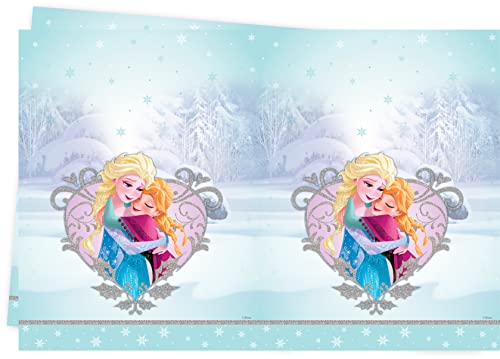 ALMACENESADAN 9936; Tischdecke für Partys und Geburtstage von Disney Frozen; Produktmaße: 120 x 180 cm von ALMACENESADAN