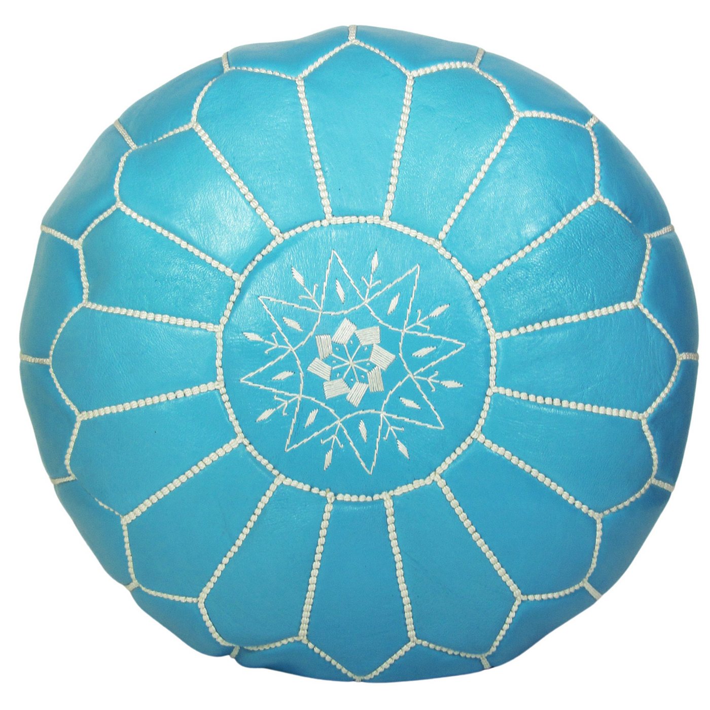 ALMADIH Pouf Leder Pouf Marokkanischer Echtleder Handarbeit Sitzsack ALMADIH Pouf Leder Pouf Marokkanischer Echtleder Handarbeit Sitzsack von ALMADIH