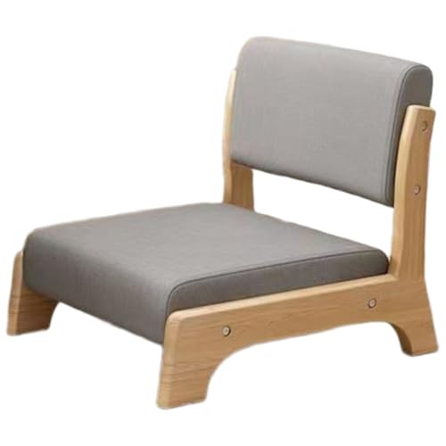 ALMASI Bodenstuhl mit Rückenunterstützung, Meditation Tatami -Stühle, Rückenlehne Stuhl mit Kissen, Wohnzimmerstuhl(B,2) von ALMASI
