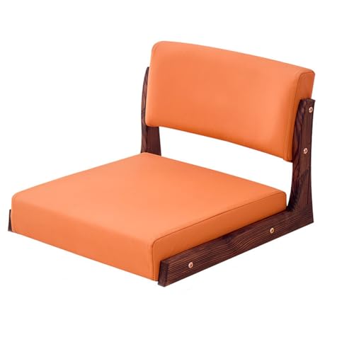 ALMASI Japaner Stuhlstuhl mit Rückenstütze, Tatami -Stuhl mit Kissen, Meditationssitz für Erkerfenster, Wohnzimmer, Schlafzimmer(C) von ALMASI
