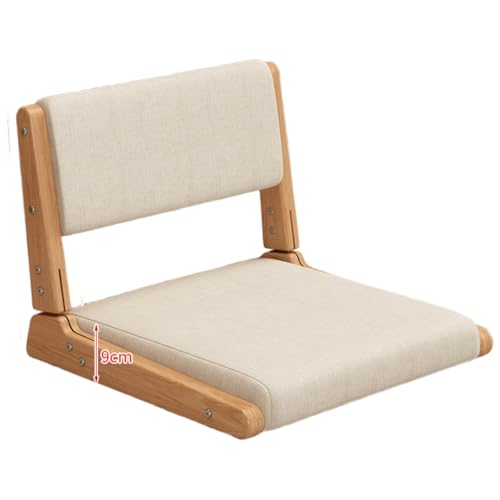 Tatami Stuhl Akzentmöbel, Faltbare Meditationsbodenstuhl, Wohnzimmerstühle Bodensitz, fauler Sofa für die Meditation des Lorbeerscheibens Meditation(A) von ALMASI