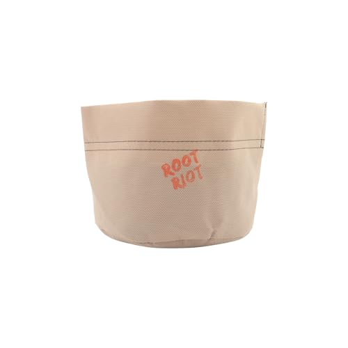 ALMICANNA Root RIOT: Pot - Living Soil Stofftopf aus 100% Polypropylen für den Anbau von Cannabis - Optimale Belüftung & Verbessertes Wurzelwachstum (20L) von ALMICANNA