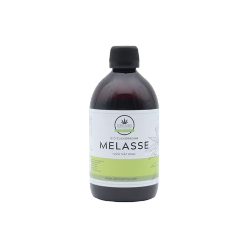 ALMICANNA: Bio Zuckerrohr Melasse 500ml - Zur Herstellung von KompostTee und zur Vermehrung von effektiven Mikroorganismen von ALMICANNA