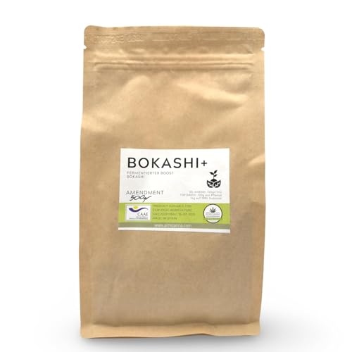 ALMICANNA: Bokashi+ mit effektiven Mikroorganismen 0,5kg - Mikrobieller Bodenregenerator für den Cannabis Anbau und Fermentationshilfe für den Bokashi-Eimer von ALMICANNA