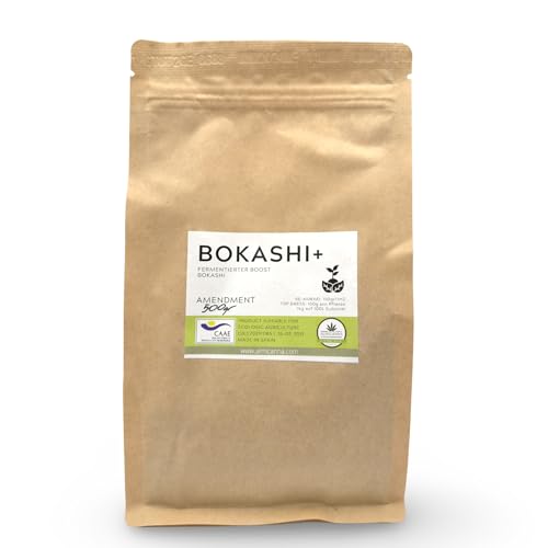 ALMICANNA: Bokashi+ mit effektiven Mikroorganismen 0,5kg - Mikrobieller Bodenregenerator für den Cannabis Anbau und Fermentationshilfe für Bokashi-Eimer von ALMICANNA