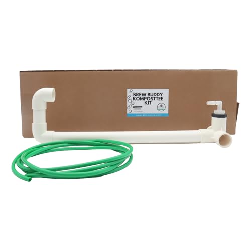 ALMICANNA: Brew Buddy KomposTee Kit (ohne Pumpe) - Set zum Brauen von Premium KompostTee - Optimal für Living Soil und im Gemüsegarten von ALMICANNA