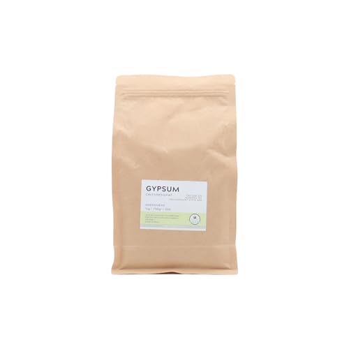 ALMICANNA: Gypsum Calciumsulfat 1kg - Amendment im Living Soil - Liefert Kalzium und Schwefel - Verbessert die Bodenstruktur von ALMICANNA