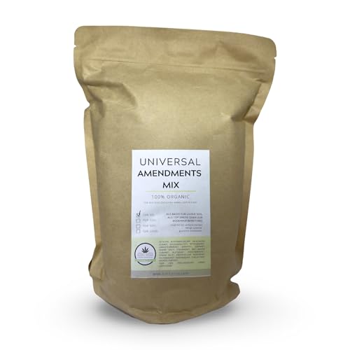 ALMICANNA: Universal Amendments Mix für 50L Substrat - Optimale Basis-Mischung für Living Soil - Organischer Bodenaktivator für den Cannabis Anbau von ALMICANNA
