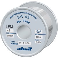 Lötdraht, sw 09 lfm 48, 1,0 mm, 500 g - Almit von ALMIT
