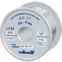 Almit - Lötdraht, SR-37 LFM-48 s, 0,5 mm, 500 g von ALMIT