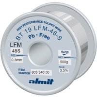 Almit - Lötdraht, bt 19 LFM-48-S, 0,3 mm, 500 g von ALMIT