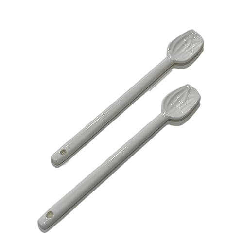 ALMLNLL Suppenlöffel 2er Set Weiß Keramik Rührlöffel Esslöffel Löffel for Kaffee Milchpulver Saat Gewürze EIS Joghurt Rühren Mixen Zucker Esslöffel ALMLNLL Suppenlöffel 2er Set Weiß Keramik Rührlöffel Esslöffel Löffel for Kaffee Milchpulver Saat Gewürze EIS Joghurt Rühren Mixen Zucker Esslöffel von ALMLNLL