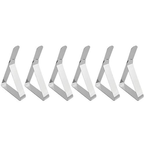 Edelstahl Anti-Rutsch Anti-Rutsch Tische Abdeckung Sicherungsklammern Clip Hochzeit Camping Promenade Tisch Abdeckung Clip von ALMLNLL
